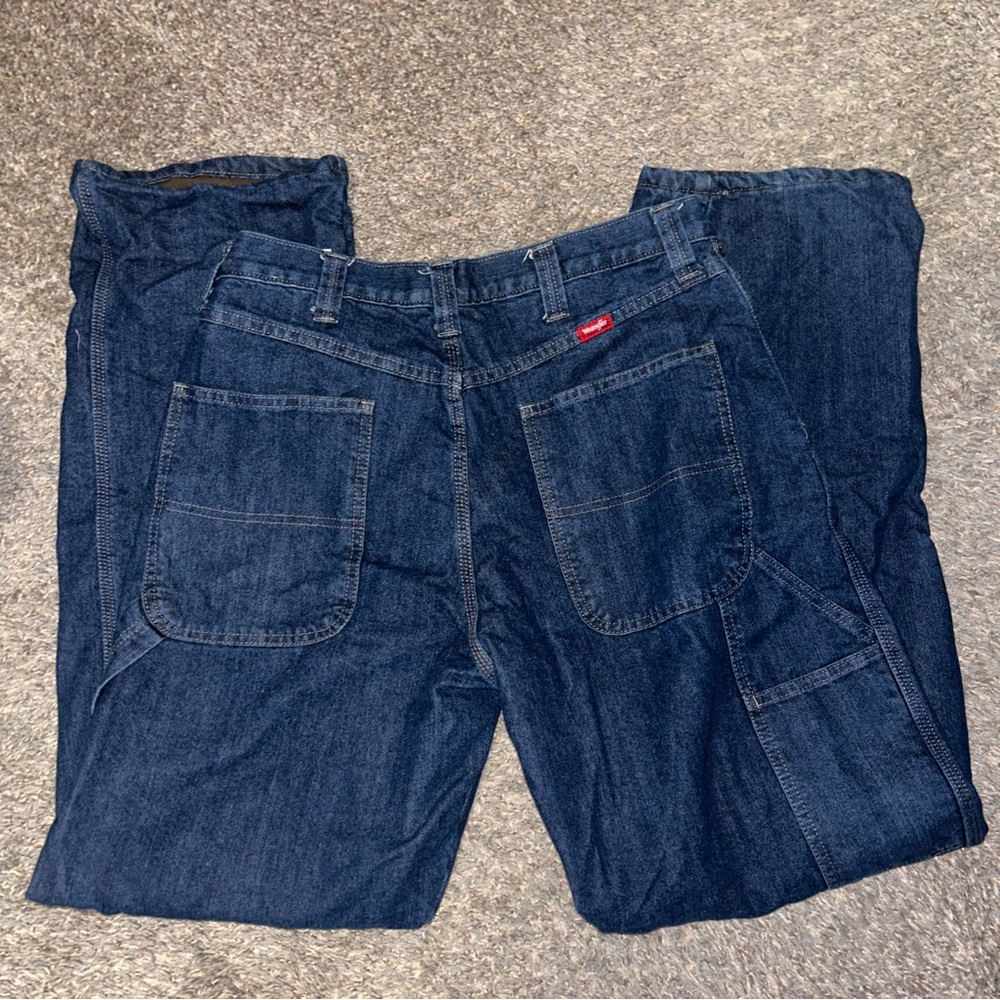 Men's Fleece Lined Construction Jeans